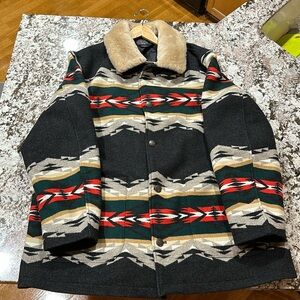 Pendleton Brownsville shearling collar coat xxl free shipping